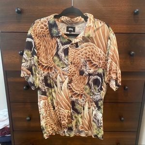 Stussy Camp Collar Short Sleeve Button Down